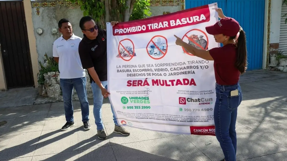 Clausuran basurero clandestino en cancun