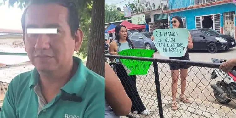 Denuncian a maestro suplente por presunto acoso en primaria de Veracruz