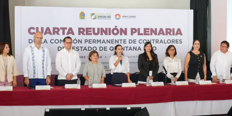 Cuarta Reunión Plenaria de la Comisión Permanente de Contralores de Quintana Roo en Cancún