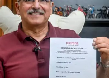 Jorge Portilla busca liderar en Morena en Tulum
