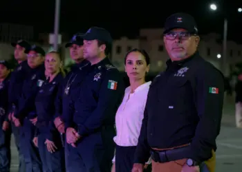 Ana Paty Peralta encabeza operativo Blindaje Cancun con 102 elementos