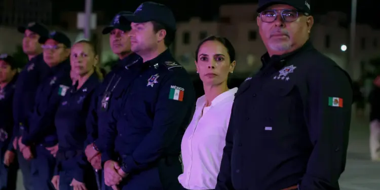 Ana Paty Peralta encabeza operativo Blindaje Cancun con 102 elementos