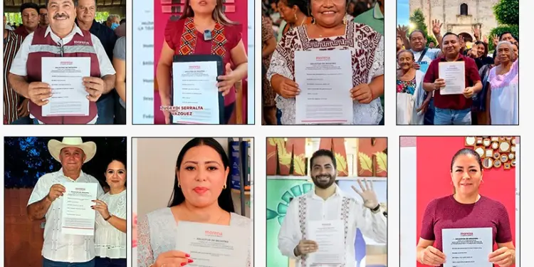Ocho perfiles buscan la coordinación en Morena en José María Morelos