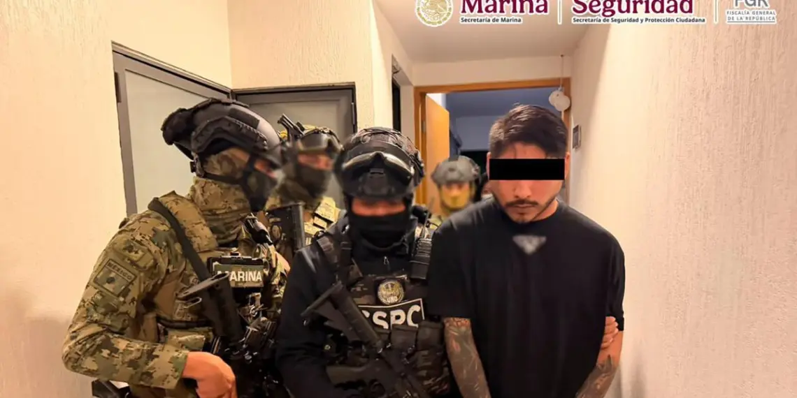 Detienen a «El Cromo» en Guadalajara, presunto líder de Los Cromos ligado al CJNG