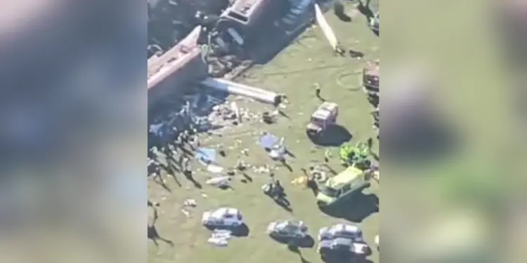 Choque de trenes en Toledo, España, deja al menos 64 muertos