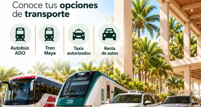 Opciones de traslado desde el aeropuerto de Tulum