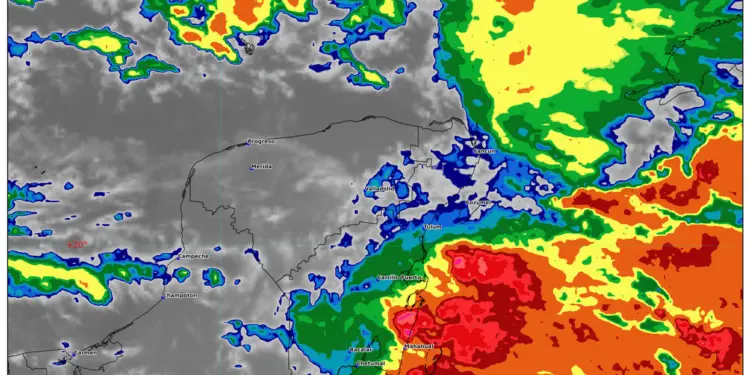 Pronóstico del tiempo en Quintana Roo: lluvias y altas temperaturas
