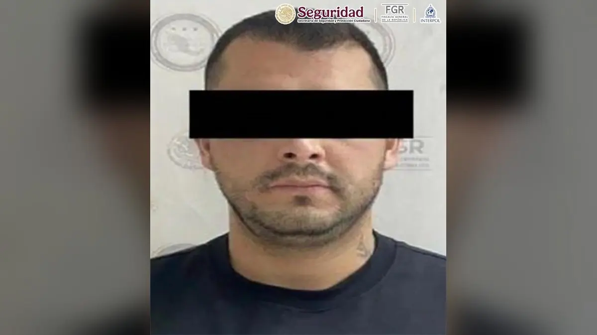Ficha de Erick N, alias Trébol, difundida por el Gabinete de Seguridad
