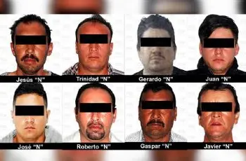 Ocho sentenciados pasarán 50 años en prisión por secuestro