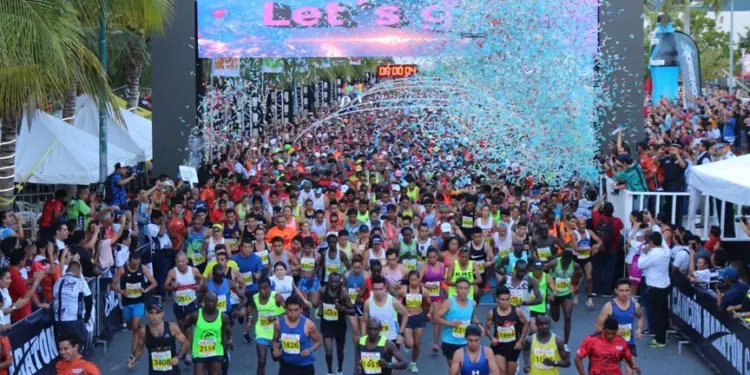 Regresa el Maratón Nocturno de Cancún y por primera vez cruzará el Puente Nichupté